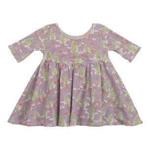 Vivie and Ash Lilac Woodland Deer Ballet Dress